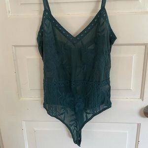 Honey Punch Boutique Mesh Bodysuit! Like new!